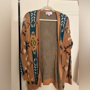 Panhandle Western Aztec Cardigan